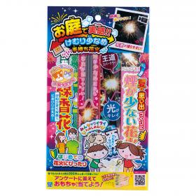 お庭で実感！！けむり少なめ手持ち花火ＳＳ